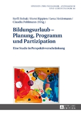 Bildungsurlaub &ndash; Planung, Programm und Partizipation - 