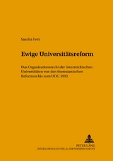 Ewige Universit&auml;tsreform - Sascha Ferz