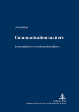 Communication matters – - Uwe Röther
