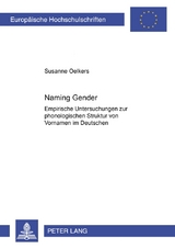 &laquo;Naming Gender&raquo; - Susanne Oelkers