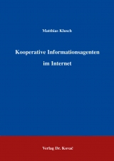 Kooperative Informationsagenten im Internet - Matthias Klusch