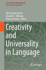 Creativity and Universality in Language - 