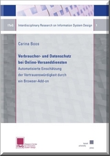 Verbraucher-und Datenschutz bei Online-Versanddiensten - Carina Boos