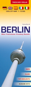 Berlin Stadtplan - Mitte, Friedrichshain, Kreuzberg, Neuk&ouml;lln - Carlos Borrell