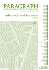 Arbeits- und Sozialrecht - 