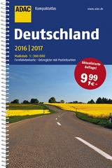 ADAC Kompaktatlas Deutschland 2016/2017 1:300 000
