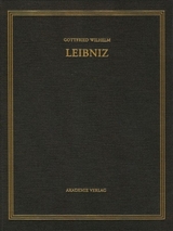 Gottfried Wilhelm Leibniz: S&auml;mtliche Schriften und Briefe. Mathematischer,... / 1699-1701 - 