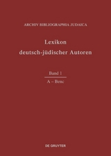 Lexikon deutsch-j&uuml;discher Autoren / A - Benc - 