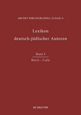 Lexikon deutsch-j&uuml;discher Autoren / Brech - Carle - 