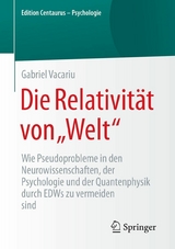 Die Relativit&auml;t von &bdquo;Welt&ldquo; - Gabriel Vacariu