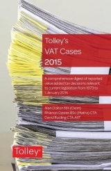 Tolley's VAT Cases 2015 - Davies, Rhianon; Rudling, David