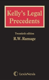 Kelly's Legal Precedents - Ramage, Roderick W