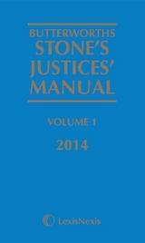 Butterworths Stone's Justices' Manual 2014 - Carr, Paul; Turner, Adrian