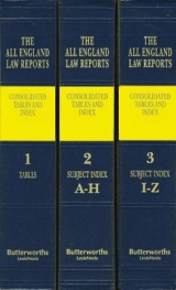 All England Law Reports Consolidated Tables and Index 1936-2015 - 