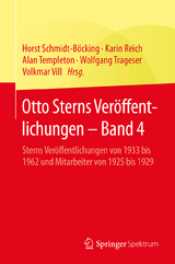 Otto Sterns Ver&ouml;ffentlichungen &ndash; Band 4 - 