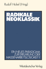 Radikale Neoklassik - Rudolf Hickel