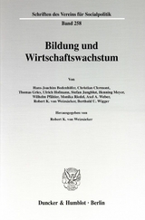 Bildung und Wirtschaftswachstum. - 