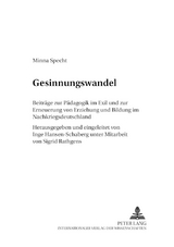 Gesinnungswandel - Inge Hansen-Schaberg