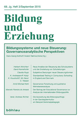 Bildungssysteme und neue Steuerung: Governancepolitische Perspektiven - 