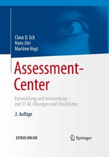 Assessment-Center - Claus D. Eck, Hans J&ouml;ri, Marl&egrave;ne Vogt