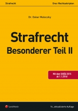 Strafrecht - Besonderer Teil II - Oskar Maleczky