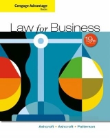 Cengage Advantage Books: Law for Business - Ashcroft, John; Patterson, Martha; Ashcroft, Katherine