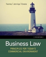 Business Law - Twomey, David; Jennings, Marianne; Greene, Stephanie