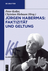 J&uuml;rgen Habermas: Faktizit&auml;t und Geltung - 