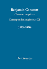 Correspondance g&eacute;n&eacute;rale 1819&ndash;1820 - 