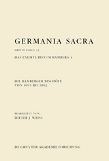 Die Bamberger Bisch&ouml;fe von 1693 bis 1802. Das exemte Bistum Bamberg 4