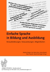 Einfache Sprache in Bildung und Ausbildung - 