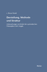Darstellung, Methode und Struktur - Lorenz B. Puntel