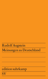 Meinungen zu Deutschland - Rudolf Augstein