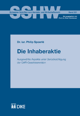 Die Inhaberaktie - Philip Spoerl&eacute;