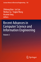 Recent Advances in Computer Science and Information Engineering - 