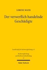 Der verwerflich handelnde Gesch&auml;digte - Lorenz Mayr