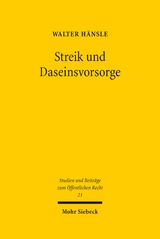 Streik und Daseinsvorsorge - Walter Hänsle