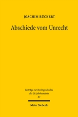 Abschiede vom Unrecht - Joachim R&uuml;ckert