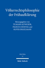 Völkerrechtsphilosophie der Frühaufklärung - 