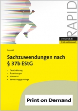Sachzuwendungen nach &sect; 37b EStG