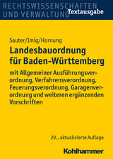 Landesbauordnung für Baden-Württemberg - Sauter, Helmut; Imig, Klaus; Hornung, Volker
