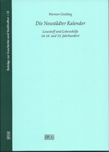 Die Neust&auml;dter Kalender - Werner Greiling