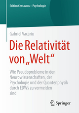 Die Relativit&auml;t von &bdquo;Welt&ldquo; - Gabriel Vacariu