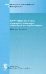 Werke des Verlags der Bayerischen Akademie der Wissenschaften bei... / Im Wettstreit mit Apelles - Matthias Steinhart