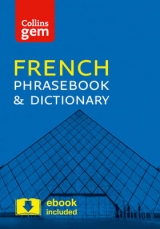 Collins French Phrasebook and Dictionary Gem Edition - Collins Dictionaries