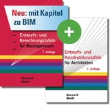 Entwurfs- und Berechnungstafeln für Bauingenieure und Entwurfs- und Konstruktionstafeln für Architekten - Holschemacher, Klaus