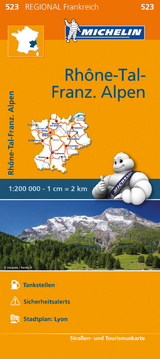 Michelin Rhonetal - Franz&ouml;sische Alpen