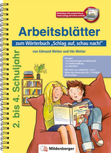 Arbeitsbl&auml;tter zum W&ouml;rterbuch &bdquo;Schlag auf, schau nach!&ldquo; - Edmund Wetter, Ute Wetter