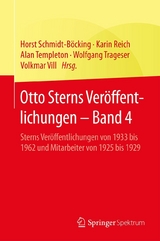 Otto Sterns Ver&ouml;ffentlichungen &ndash; Band 4 - 
