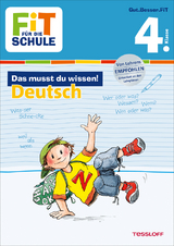FiT F&Uuml;R DIE SCHULE: Das musst du wissen! Deutsch 4. Klasse - Kirstin Gramowski